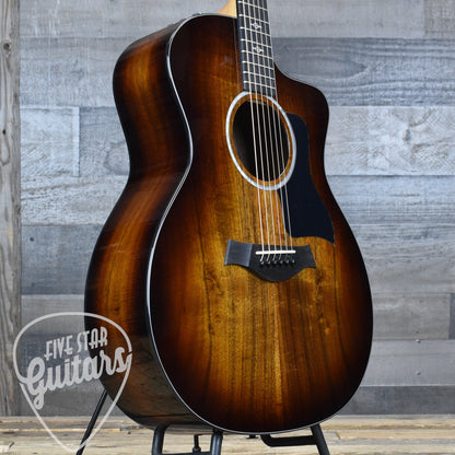 Taylor 224ce-K DLX 2024 - Shaded Edgeburst with Hard Shell Case