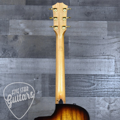 Taylor 224ce-K DLX 2024 - Shaded Edgeburst with Hard Shell Case