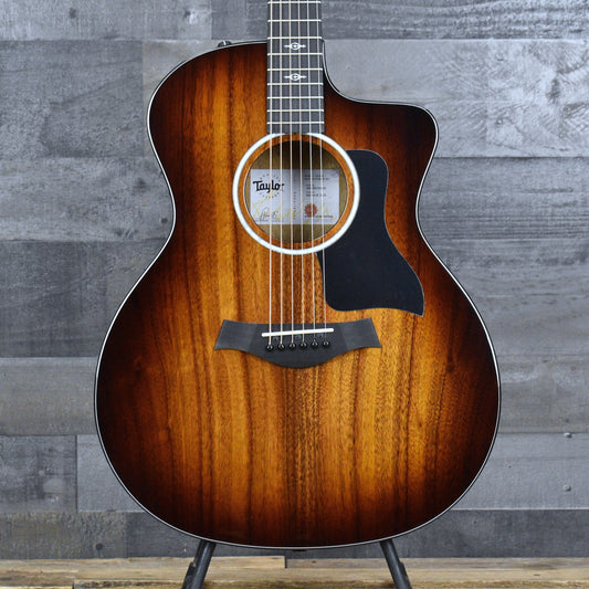 Taylor 224ce-K DLX 2024 - Shaded Edgeburst with Hard Shell Case