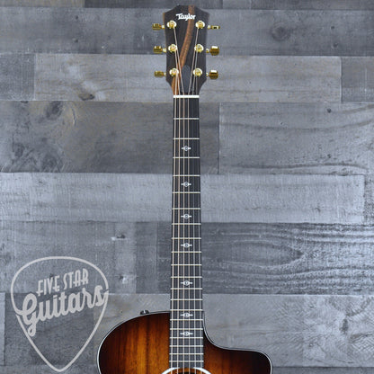 Taylor 224ce-K DLX 2024 - Shaded Edgeburst with Hard Shell Case