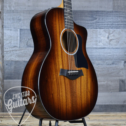 Taylor 224ce-K DLX 2024 - Shaded Edgeburst with Hard Shell Case
