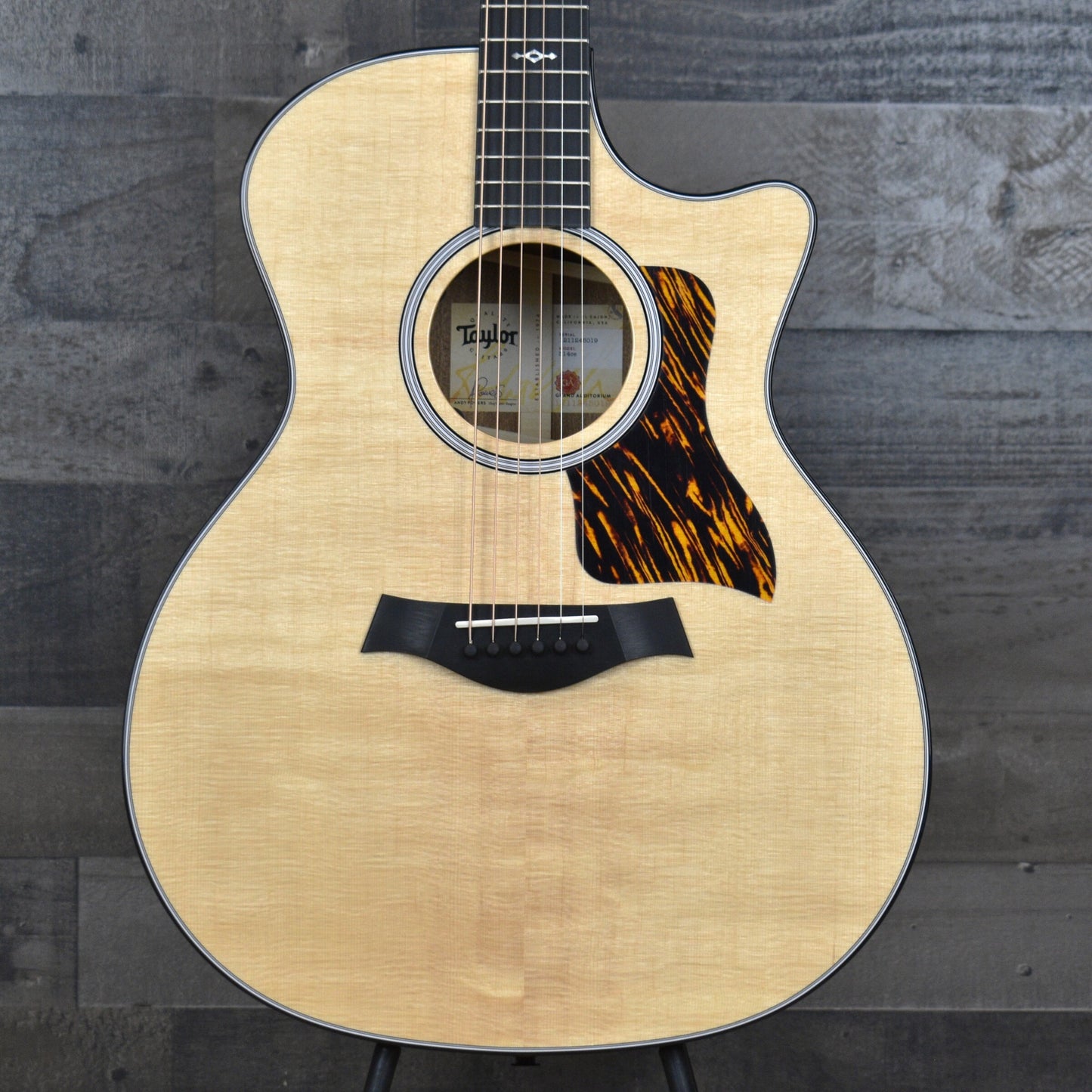 Taylor 314ce Next-Gen Grand Auditorium Acoustic Guitar - Natural with Hardshell Case