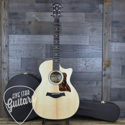 Taylor 314ce Next-Gen Grand Auditorium Acoustic Guitar - Natural with Hardshell Case