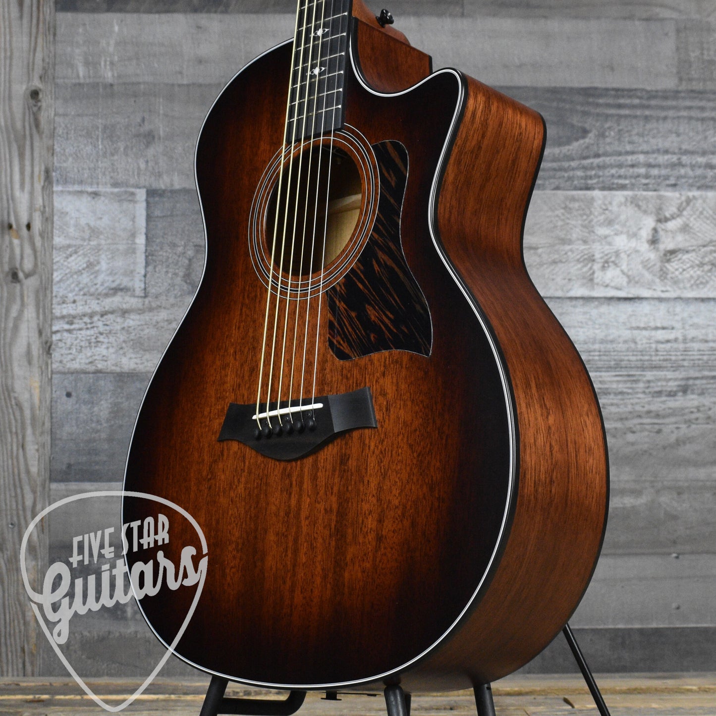 Taylor 324ce Baritone-6 LTD - Shaded Edge Burst with Hardshell Case