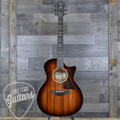 Taylor 324ce Next Generation - Shaded Edgeburst with Hardshell Case