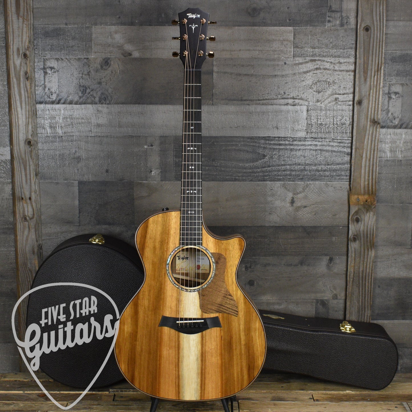 Taylor 724ce Koa with Hard Shell Case