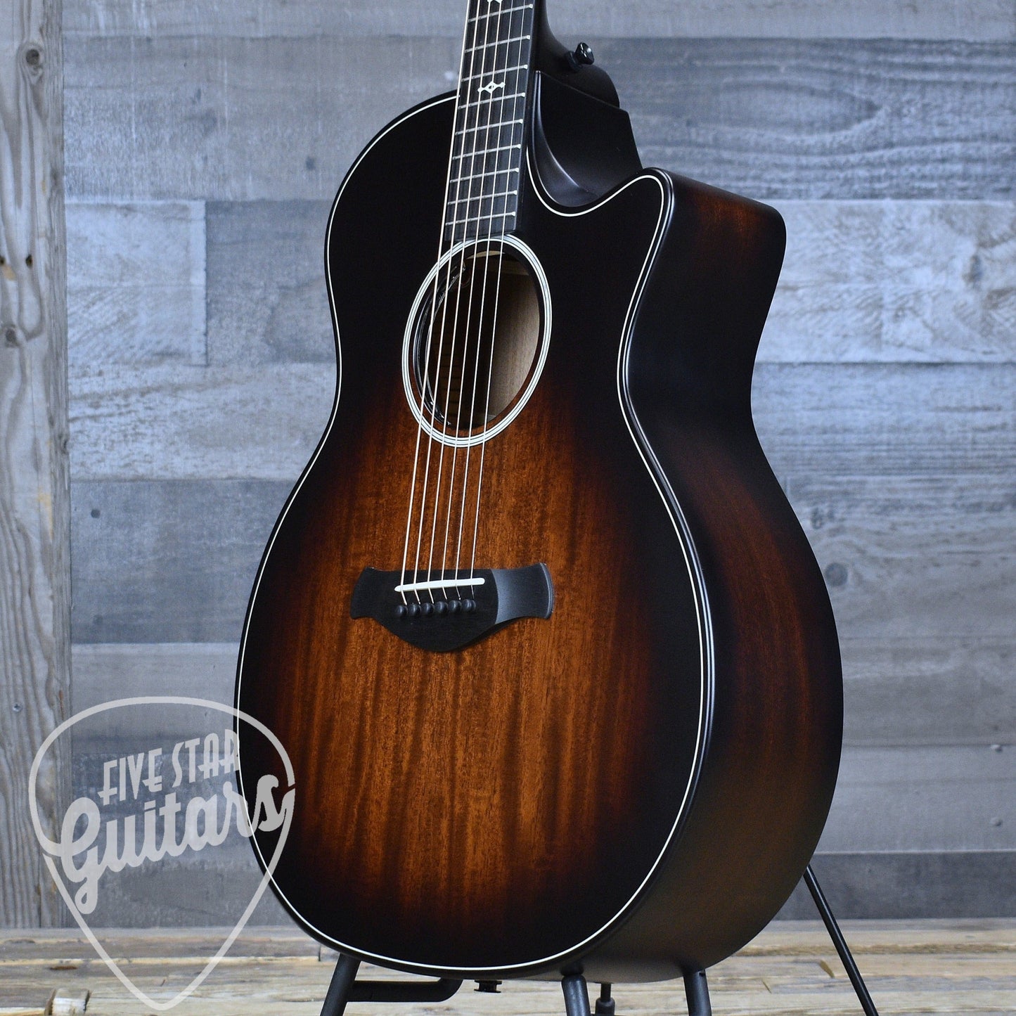 Taylor Builder's Edition 324ce Next Generation - Tobacco Kona Burst with Hardshell Case