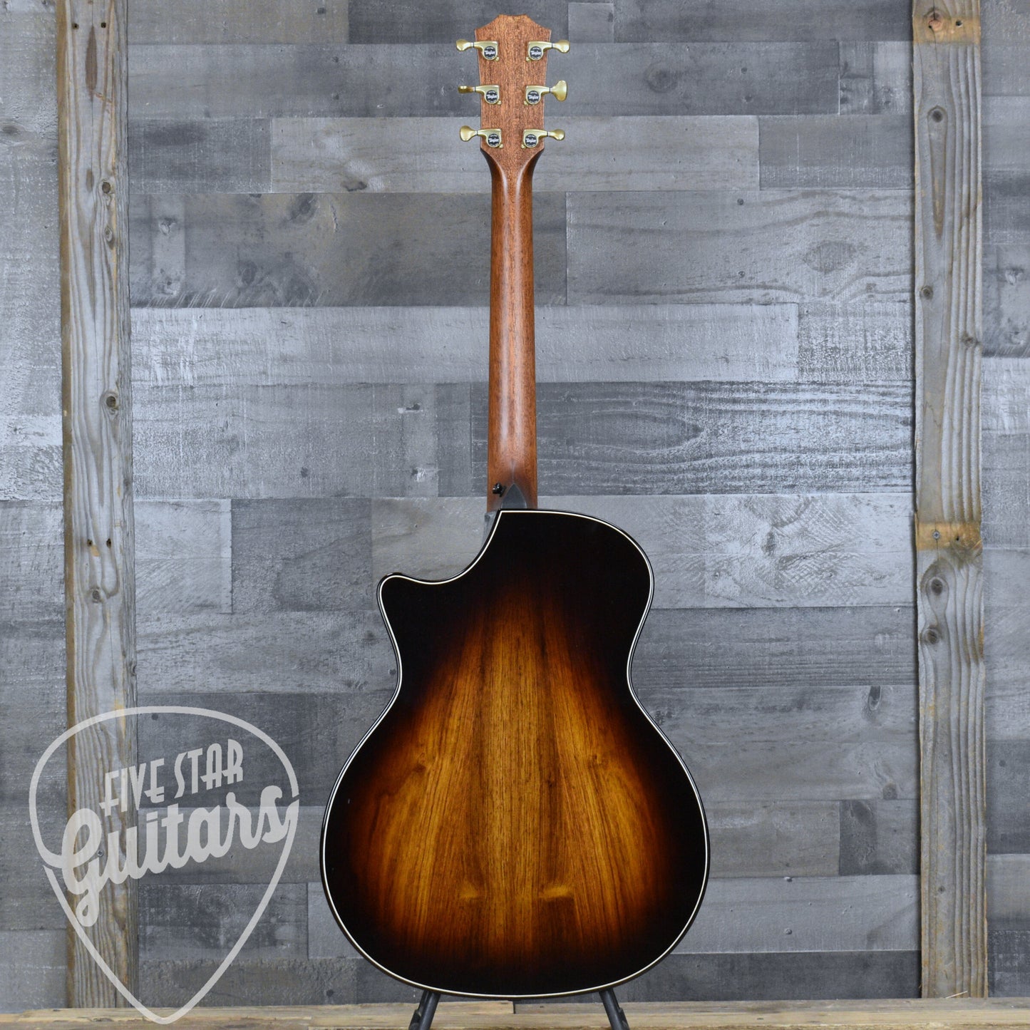 Taylor Builder's Edition 814ce Next Generation Honduran Rosewood Sinker Redwood - Shaded Edgeburst with Hardshell Case
