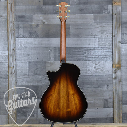 Taylor Builder's Edition 814ce Next Generation Honduran Rosewood Sinker Redwood - Shaded Edgeburst with Hardshell Case