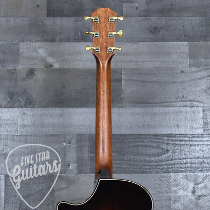 Taylor Builder's Edition 814ce Next Generation Honduran Rosewood Sinker Redwood - Shaded Edgeburst with Hardshell Case