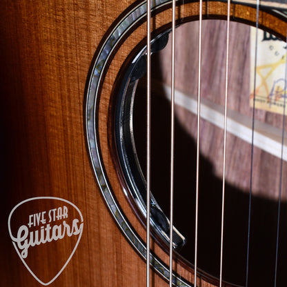 Taylor Builder's Edition 814ce Next Generation Honduran Rosewood Sinker Redwood - Shaded Edgeburst with Hardshell Case