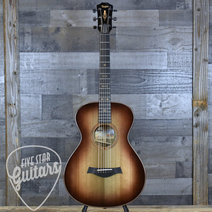 Taylor Custom Grand Concert "Monument" Acoustic Guitar with Brown Deluxe Hard Shell Case