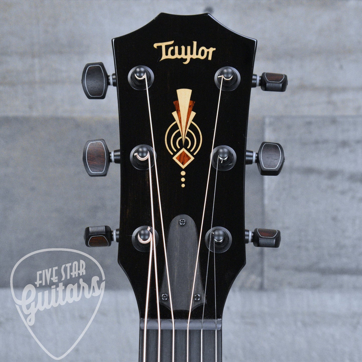 Taylor Custom Grand Concert "Monument" Acoustic Guitar with Brown Deluxe Hard Shell Case