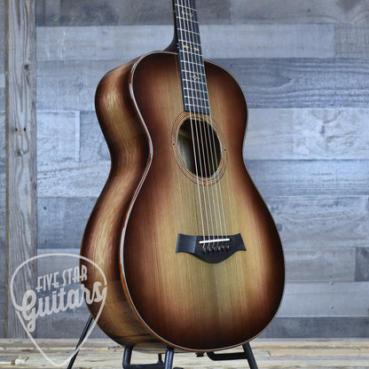 Taylor Custom Grand Concert "Monument" Acoustic Guitar with Brown Deluxe Hard Shell Case