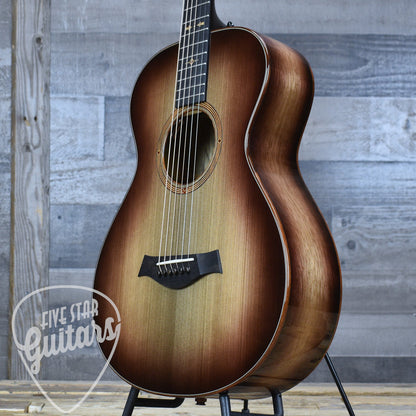 Taylor Custom Grand Concert "Monument" Acoustic Guitar with Brown Deluxe Hard Shell Case