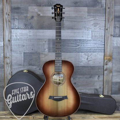 Taylor Custom Grand Concert "Monument" Acoustic Guitar with Brown Deluxe Hard Shell Case