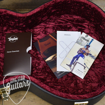 Taylor Custom Grand Concert "Monument" Acoustic Guitar with Brown Deluxe Hard Shell Case