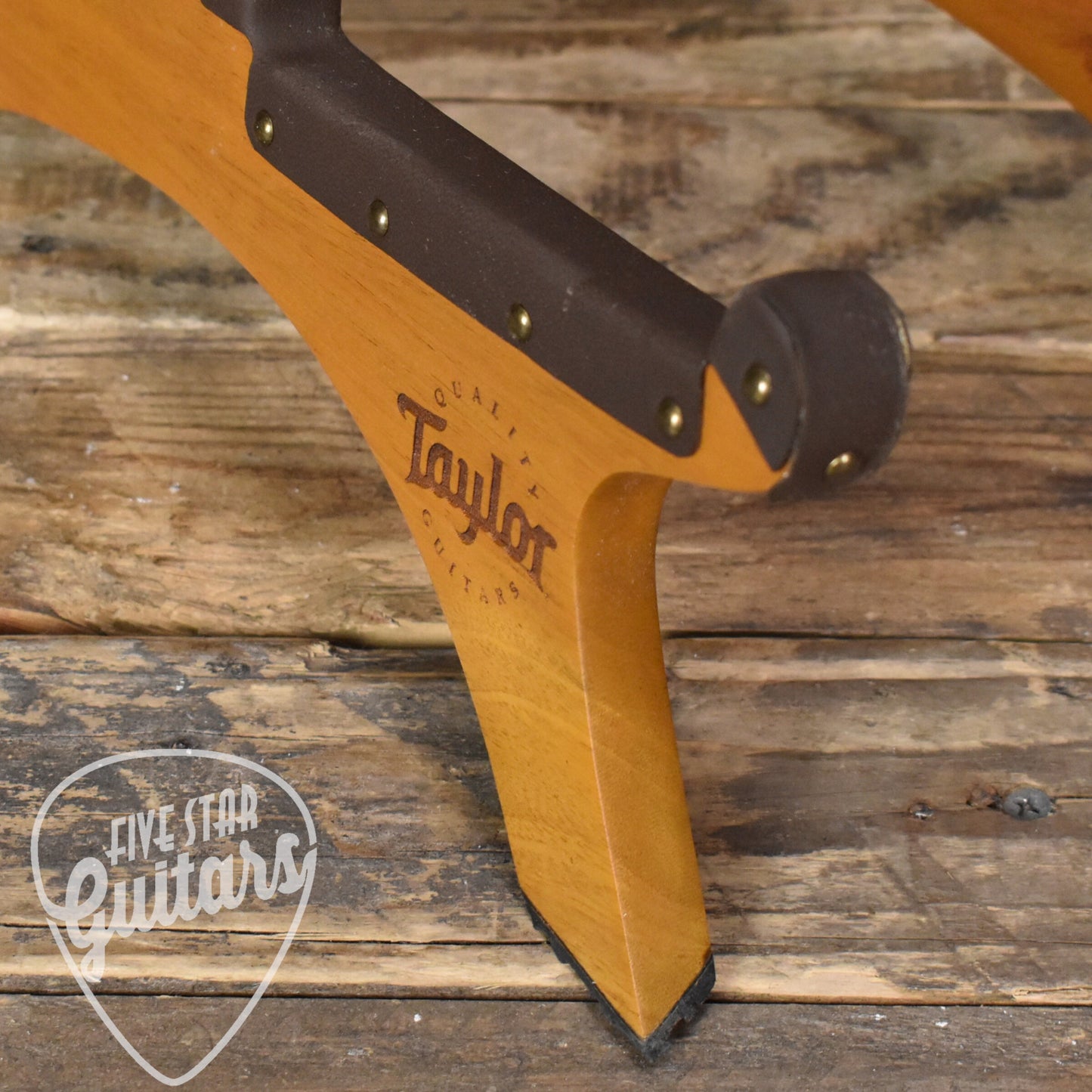 Taylor Folding Mahogany Stand