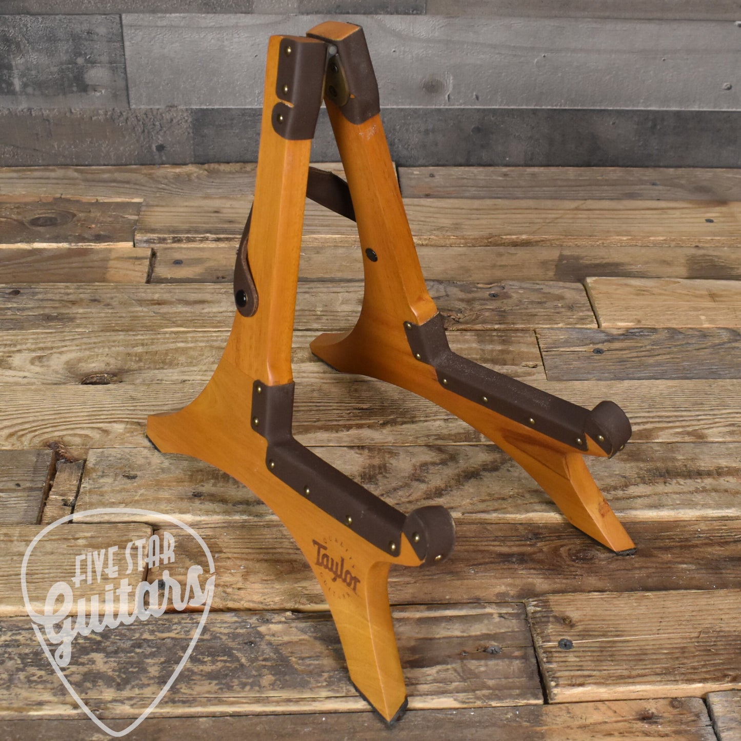 Taylor Folding Mahogany Stand