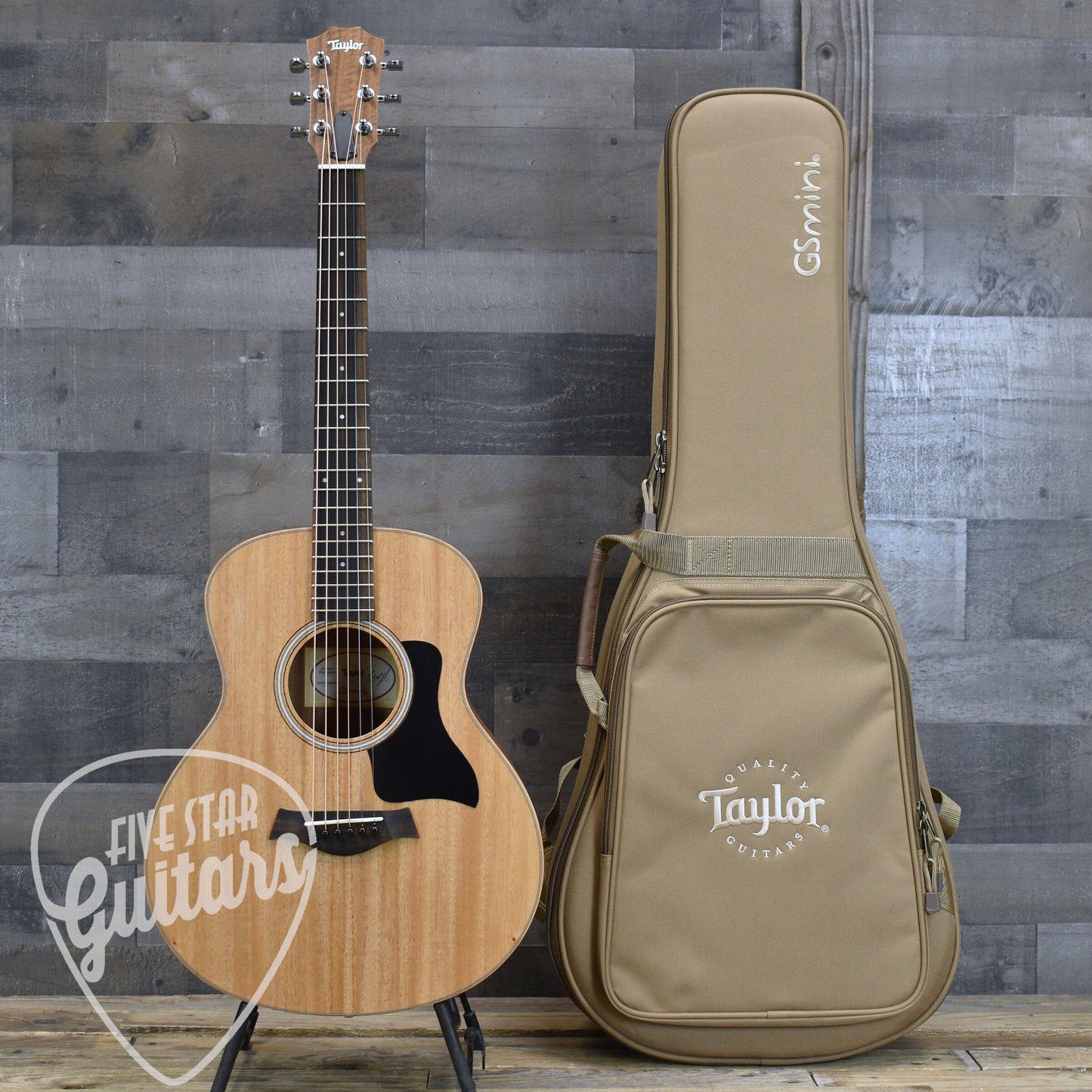 Taylor GS Mini Mahogany- Natural with Gig Bag