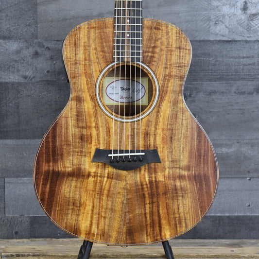 Taylor GS Mini-e Koa Hawaiian Koa Top - Natural with Gigbag