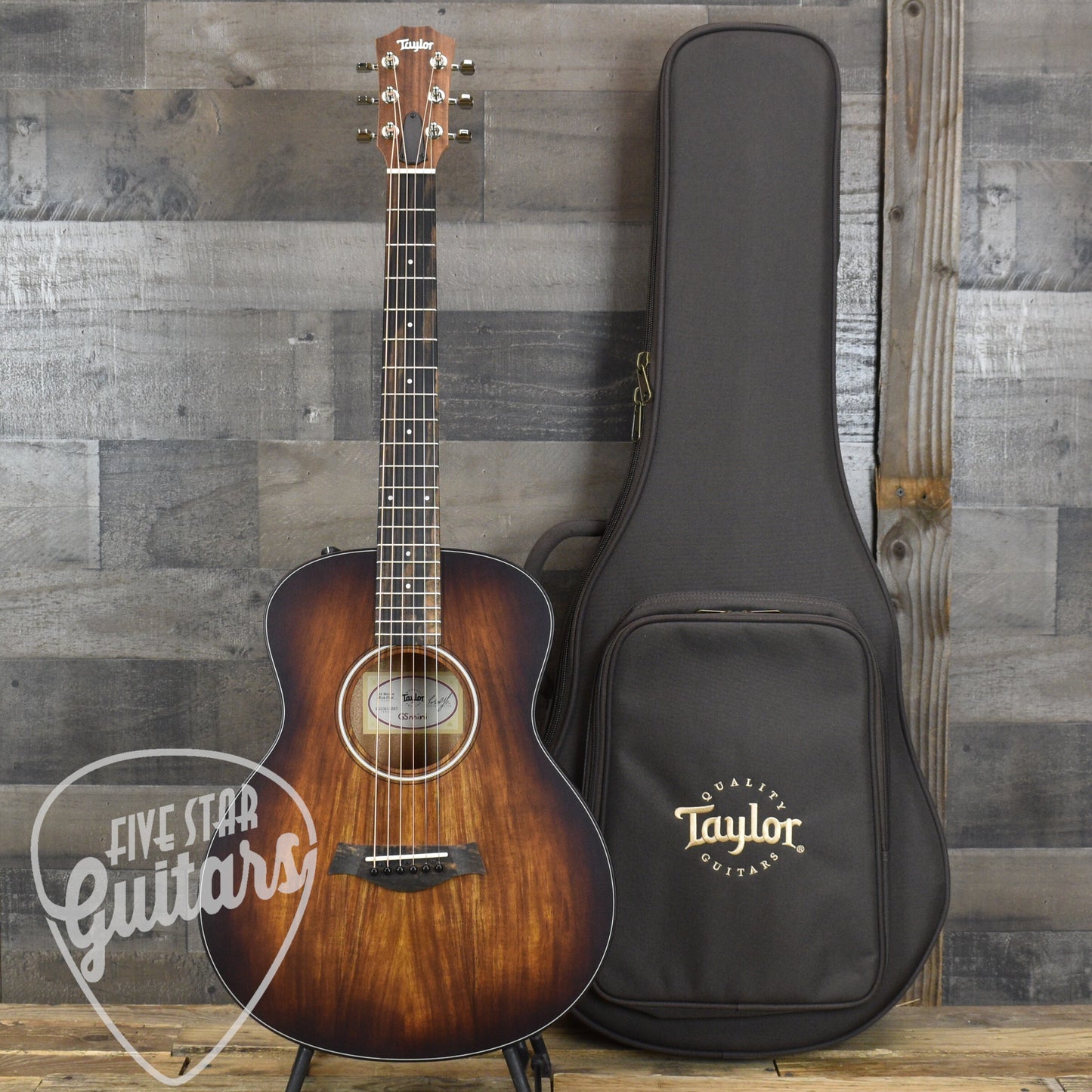 Taylor GS Mini-e Koa Plus with Aerocase