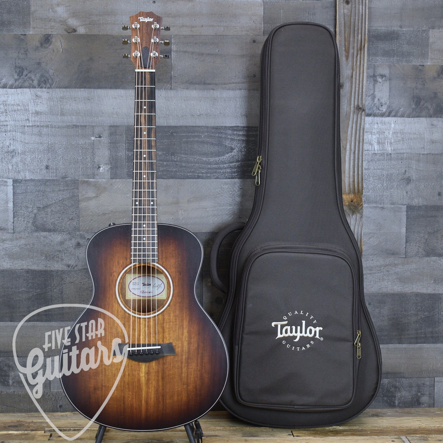 Taylor GS Mini-e Koa Plus with Aerocase