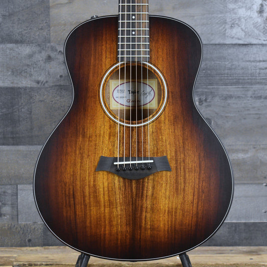 Taylor GS Mini-e Koa Plus with Aerocase