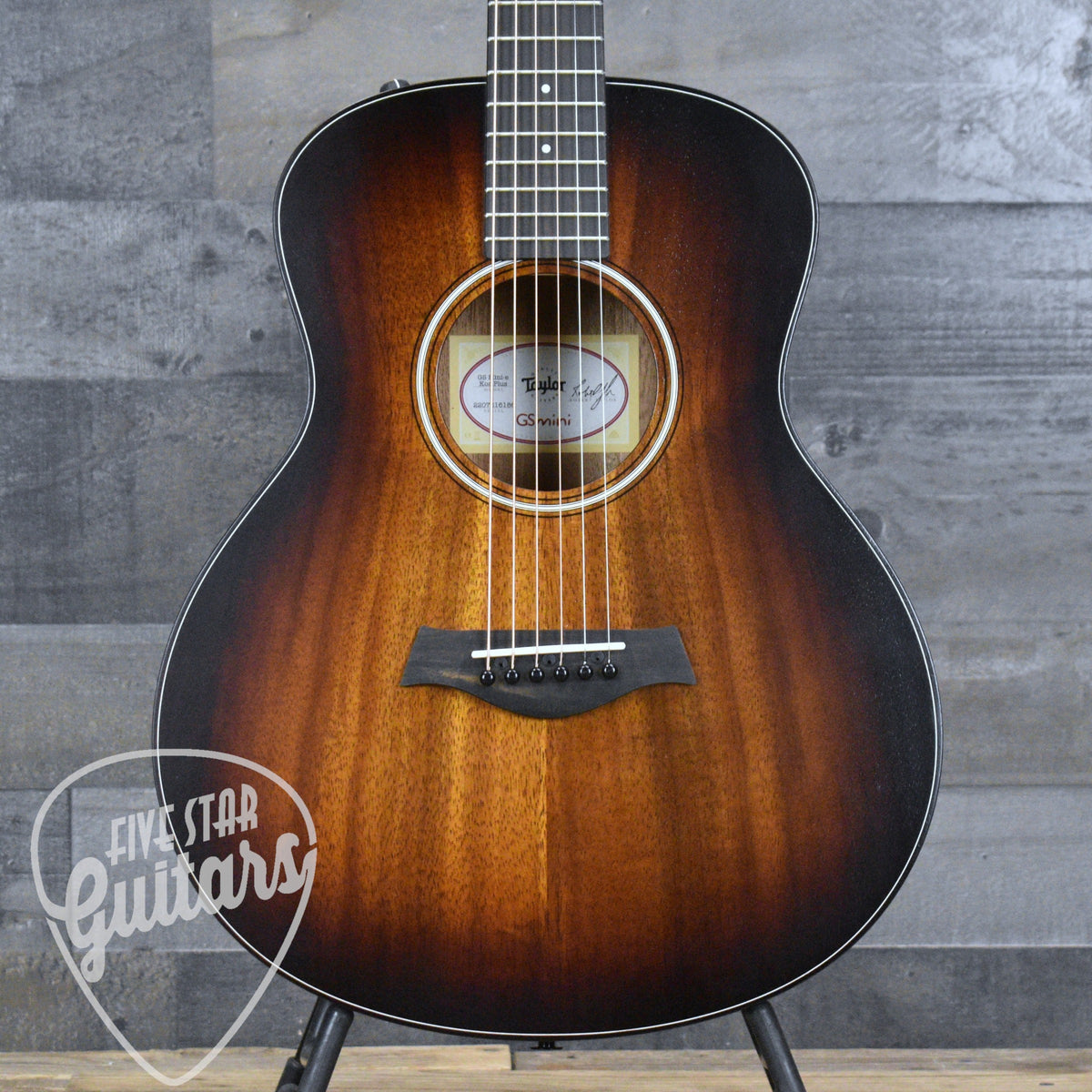 Taylor GS Mini-e Koa Plus with Aerocase