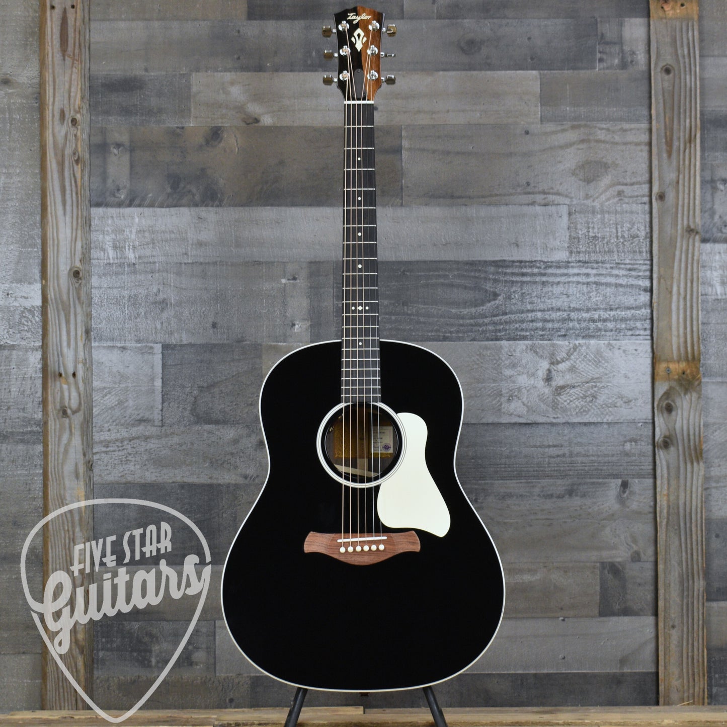 Taylor Gold Label 717e Dreadnought Acoustic Guitar - Blacktop with Hardshell Case