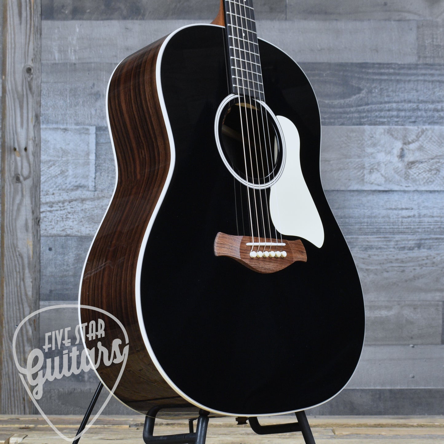 Taylor Gold Label 717e Dreadnought Acoustic Guitar - Blacktop with Hardshell Case