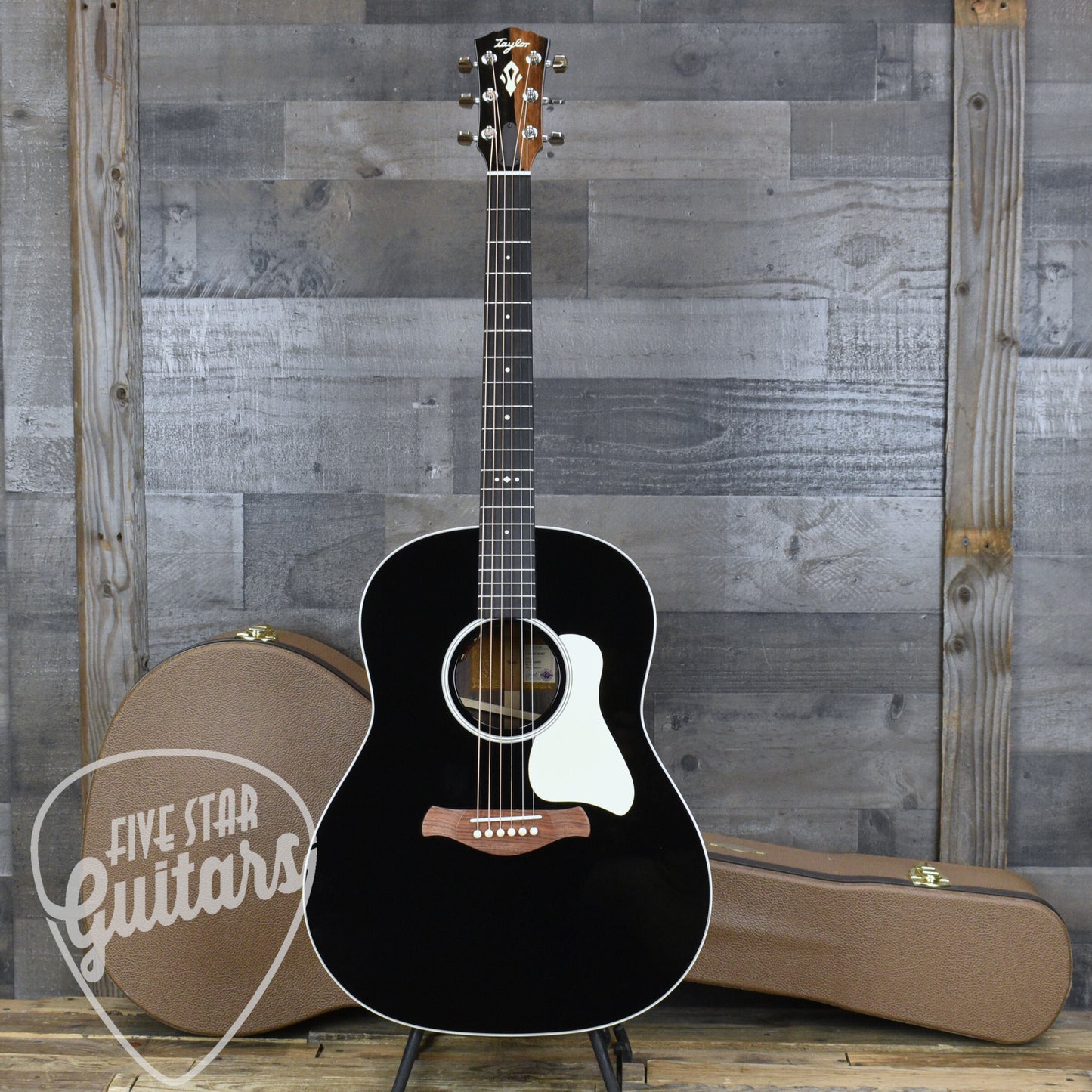 Taylor Gold Label 717e Dreadnought Acoustic Guitar - Blacktop with Hardshell Case