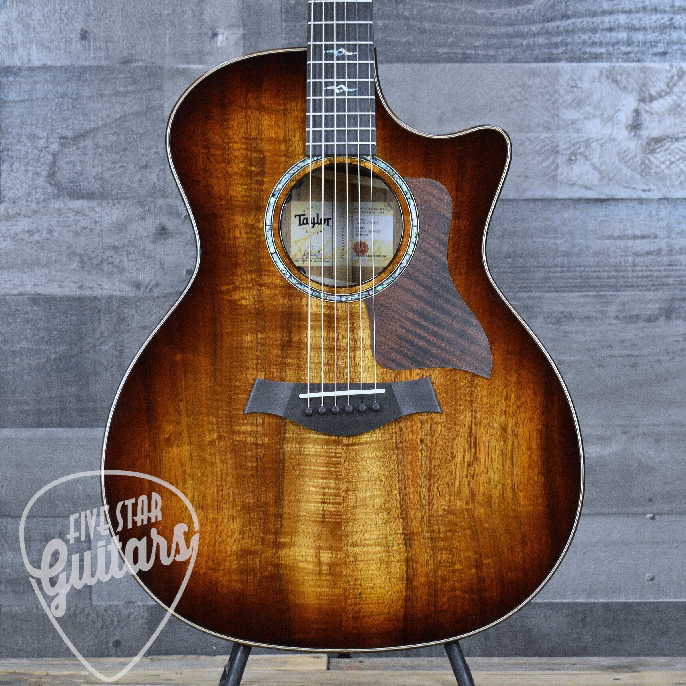 Taylor K24ce Special Edition - Shaded Edgeburst with Hardshell