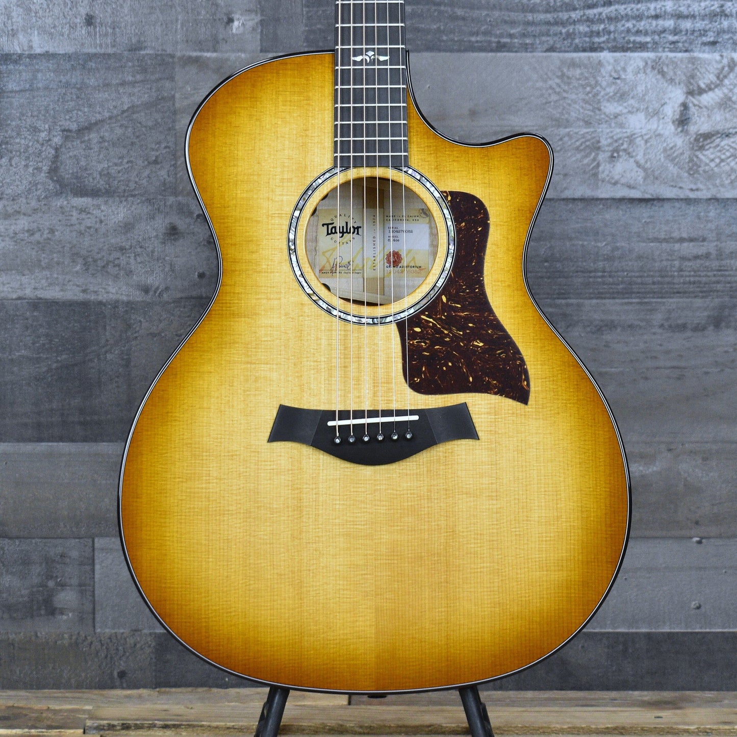 Taylor Next Gen 614ce - Antique Blond with Hardshell Case