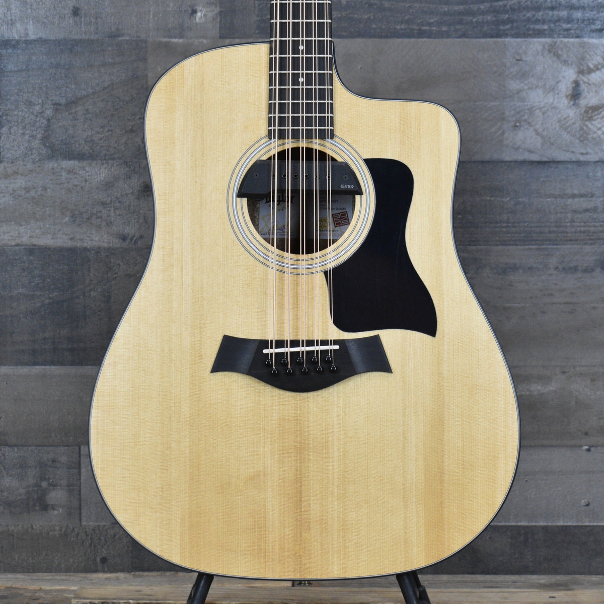 Taylor Somos 150ce Bajo Quinto 10-string - Natural with Gigbag
