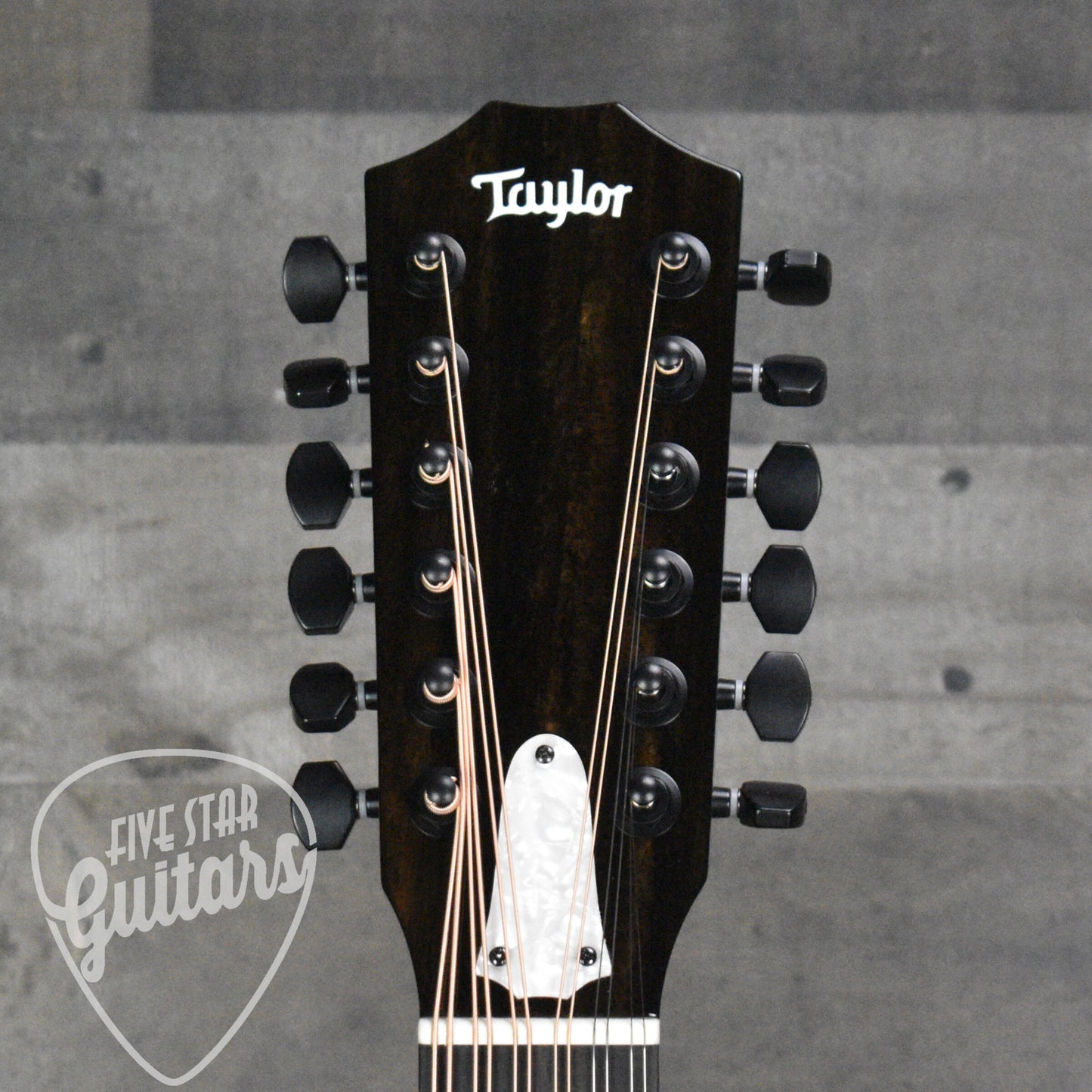 Taylor Somos 250ce Plus BLK "Doce Doble" 12-string - Black with Taylor Aerocase