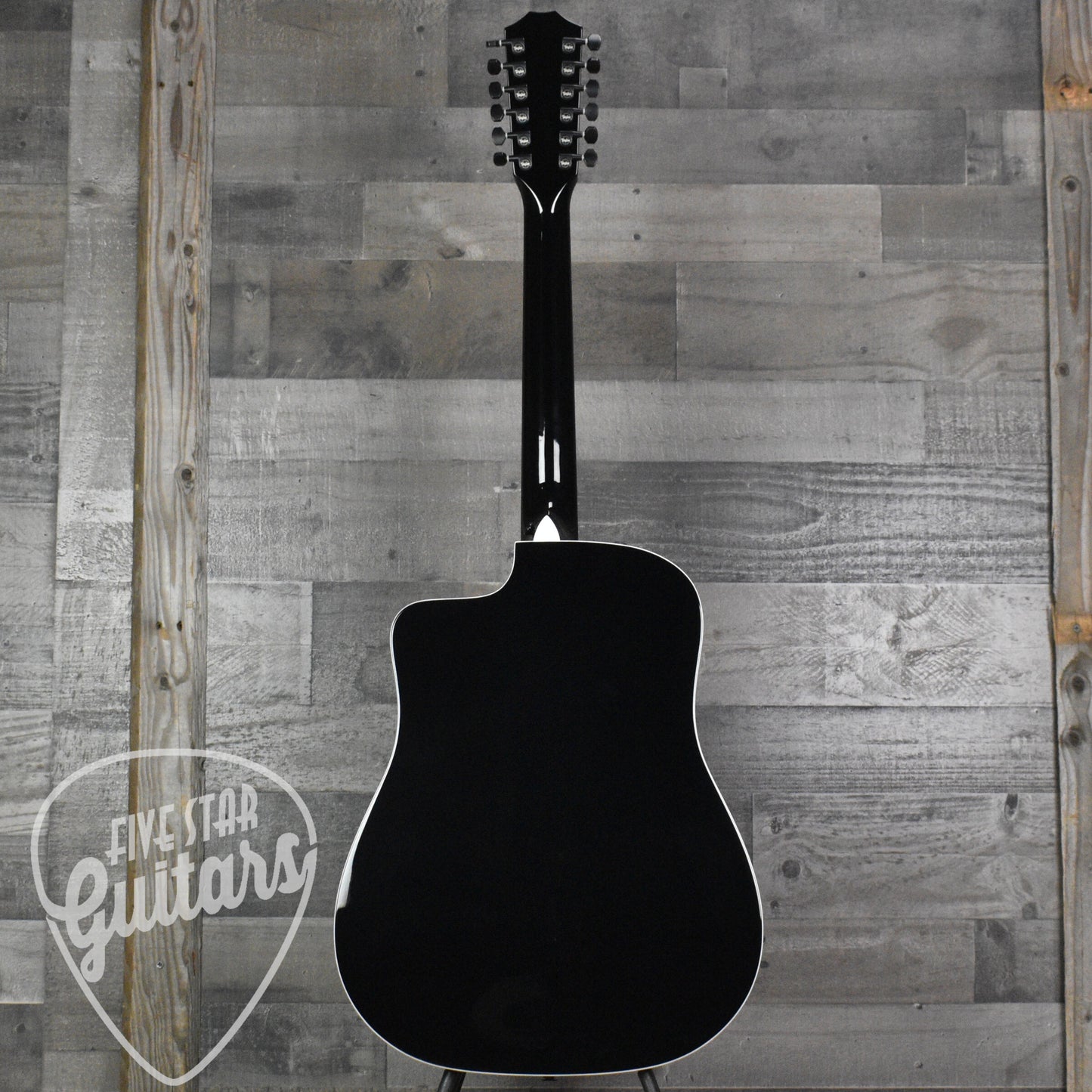 Taylor Somos 250ce Plus BLK "Doce Doble" 12-string - Black with Taylor Aerocase