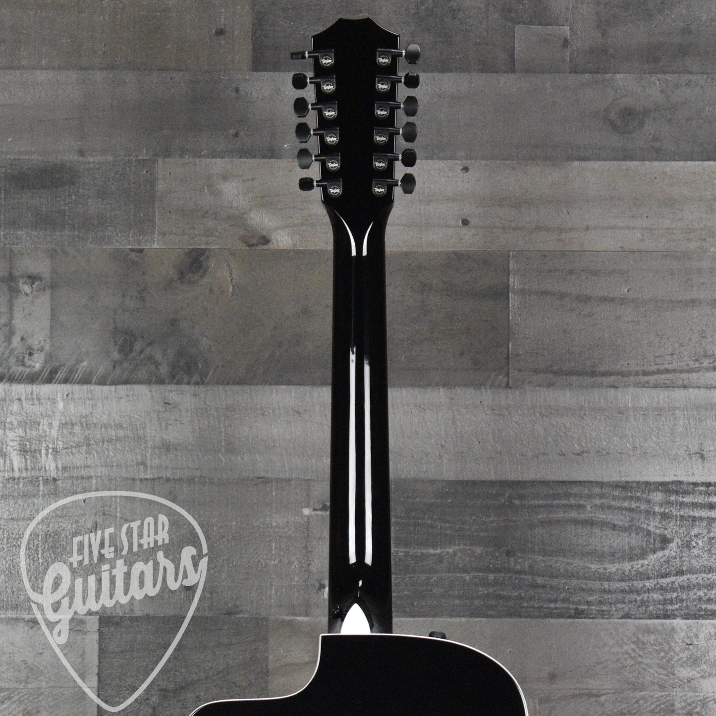 Taylor Somos 250ce Plus BLK "Doce Doble" 12-string - Black with Taylor Aerocase