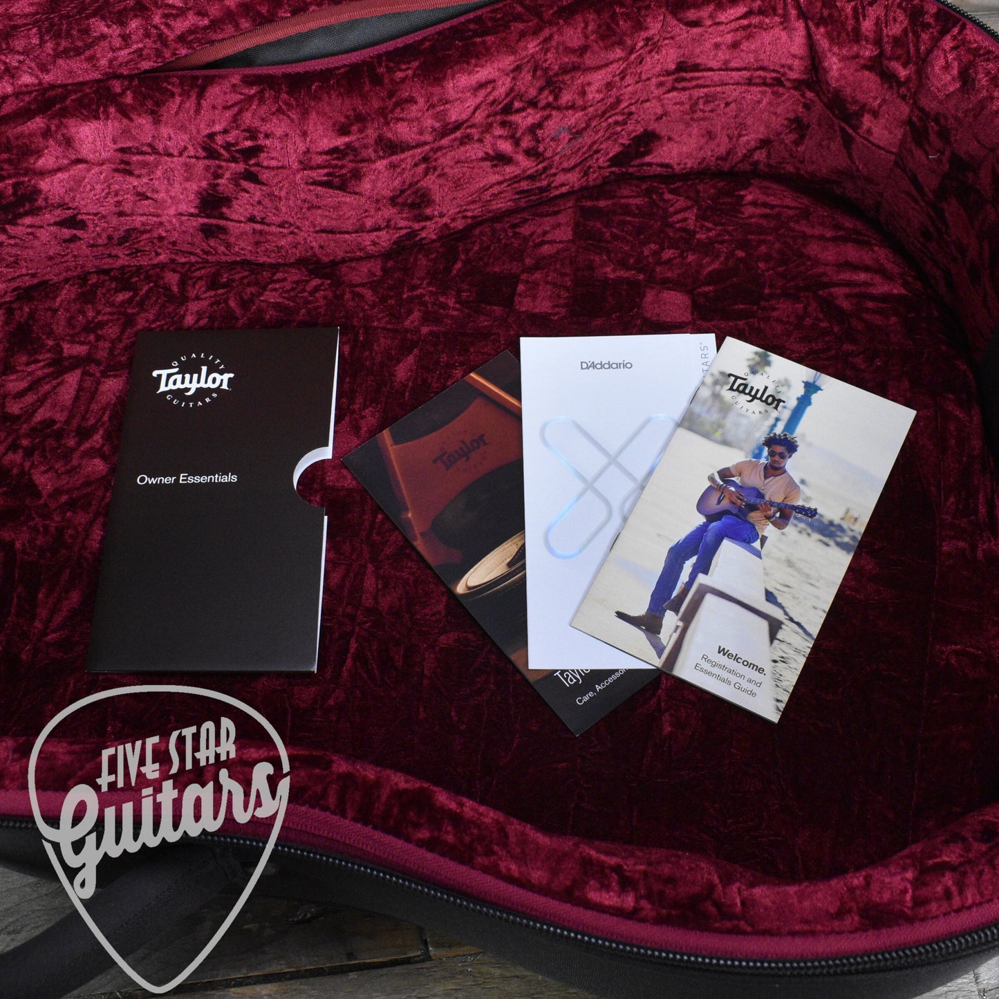 Taylor Somos 250ce Plus BLK "Doce Doble" 12-string - Black with Taylor Aerocase