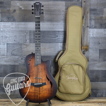 Taylor T5z Classic  Hawaiian Koa Top Shaded Edgeburst