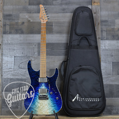 Tom Anderson Angel - Blue WakeSurf with Binding with Gigbag