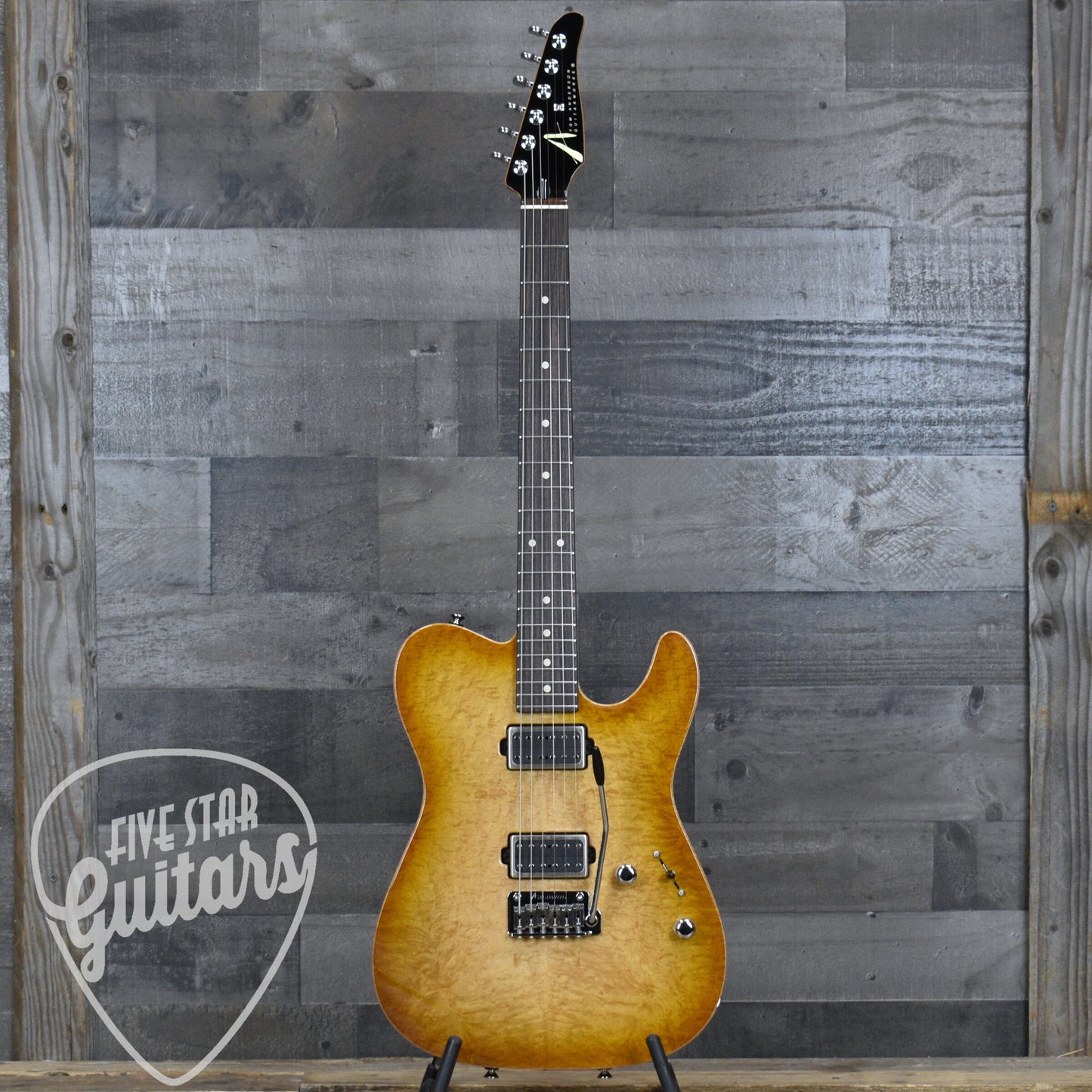Tom Anderson Cobra - Honey Shaded Edge Burst with Hardshell Case