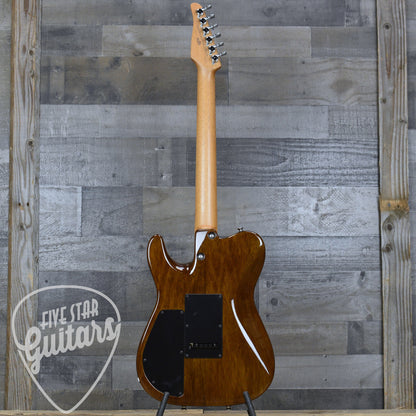 Tom Anderson Cobra - Honey Shaded Edge Burst with Hardshell Case