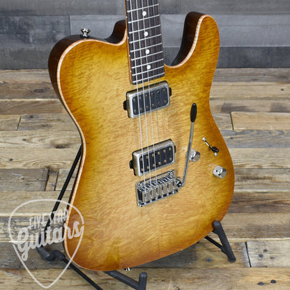 Tom Anderson Cobra - Honey Shaded Edge Burst with Hardshell Case