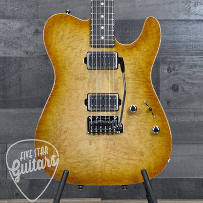 Tom Anderson Cobra - Honey Shaded Edge Burst with Hardshell Case