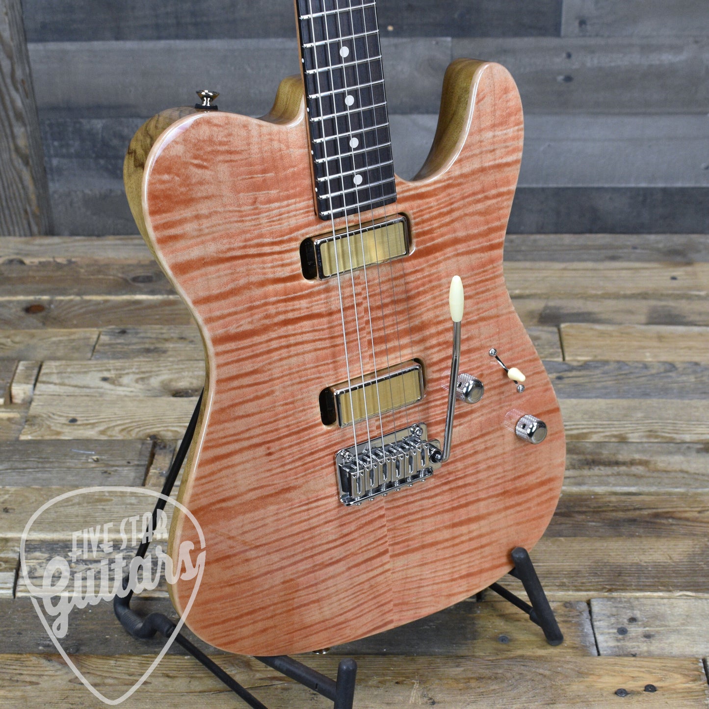 Tom Anderson Cobra - Natural Coral with Gigbag