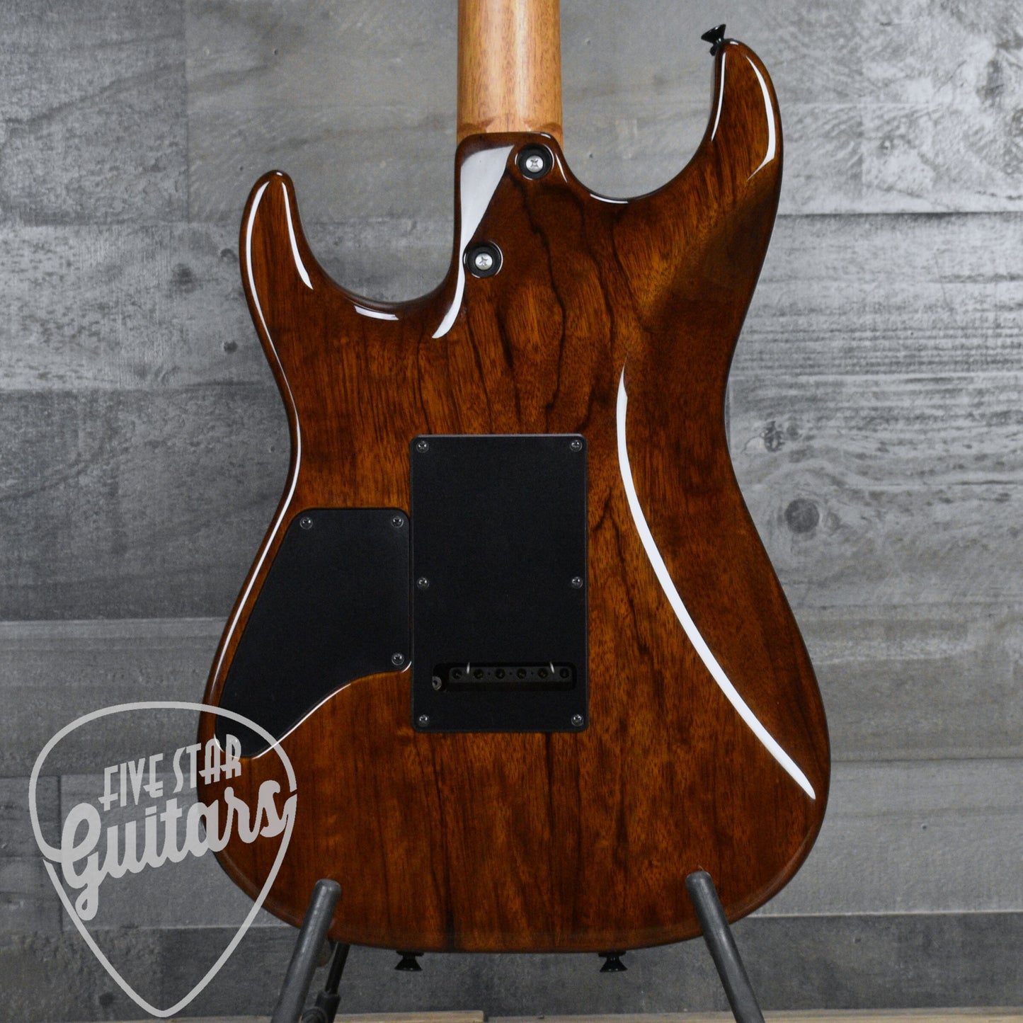 Tom Anderson Cobra S - Natural Mocha Burst with Binding with Gig Bag