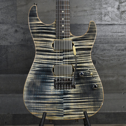 Tom Anderson Cobra S with Hardshell Case - Natural Arctic Blue with Binding