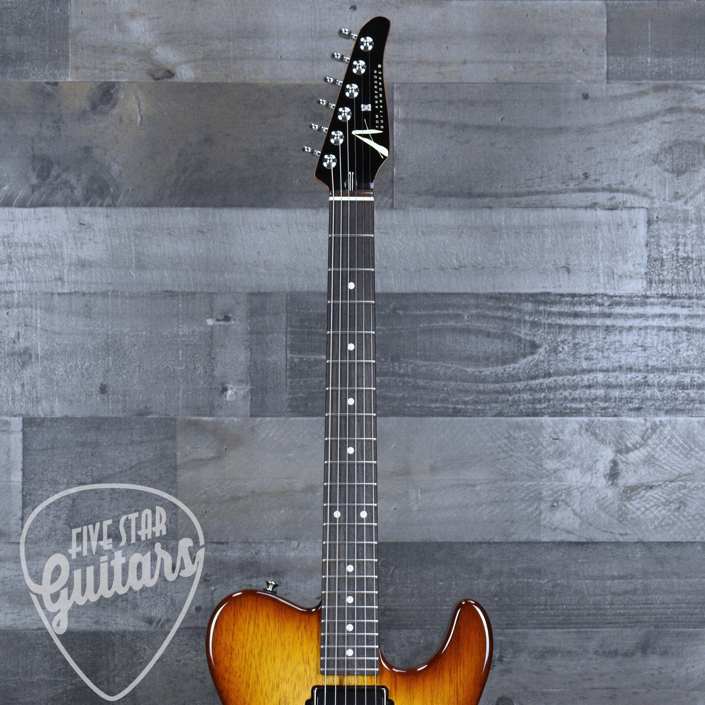 Tom Anderson Cobra Special - Natural Autumn Burst with Gig Bag