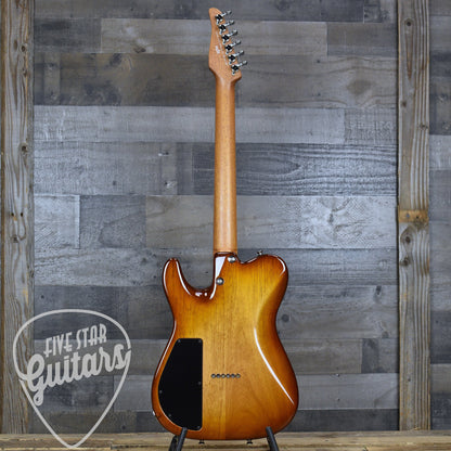 Tom Anderson Cobra Special - Natural Autumn Burst with Gig Bag
